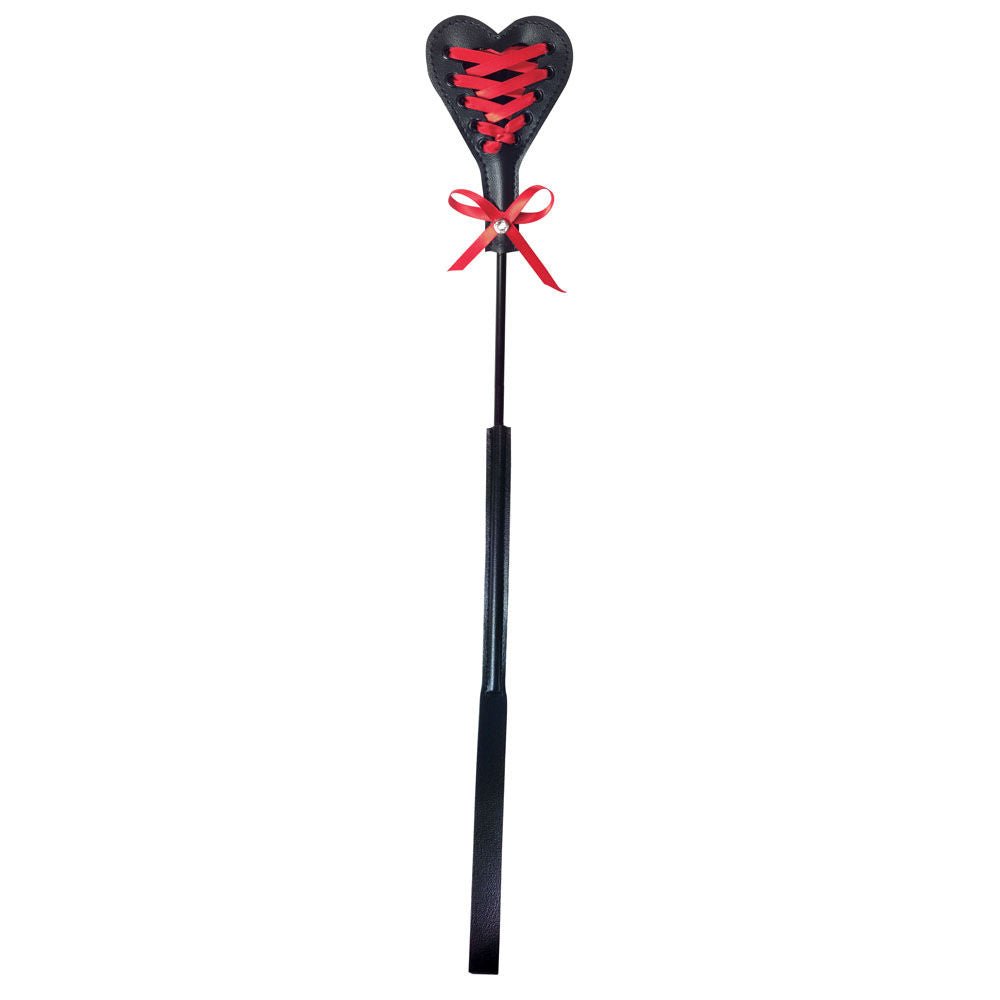 Sex & mischief - heart beat crop - Product front view  | Flirtybay.com.au
